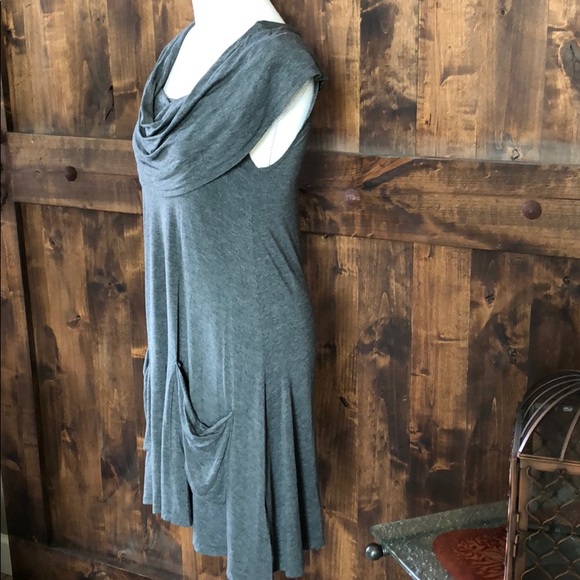 Soft Surroundings Tops - Soft Surroundings Two Pocket Tunic Heather Gray